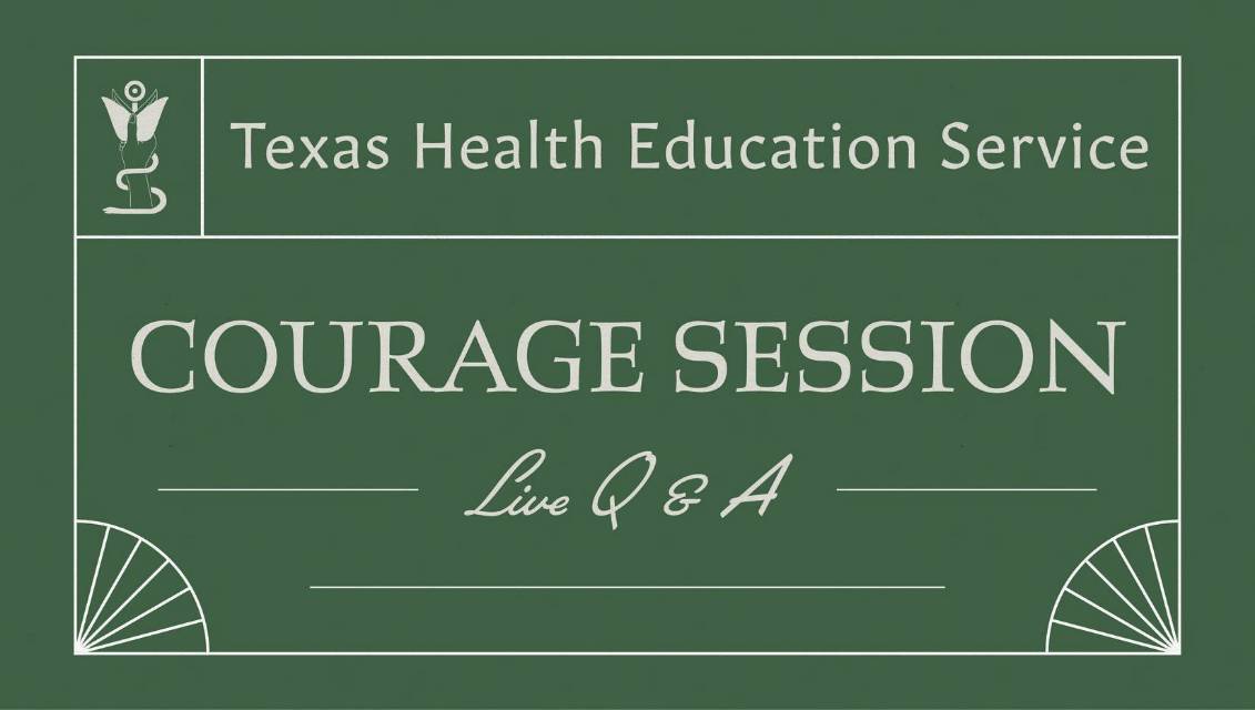 Courage Session banner