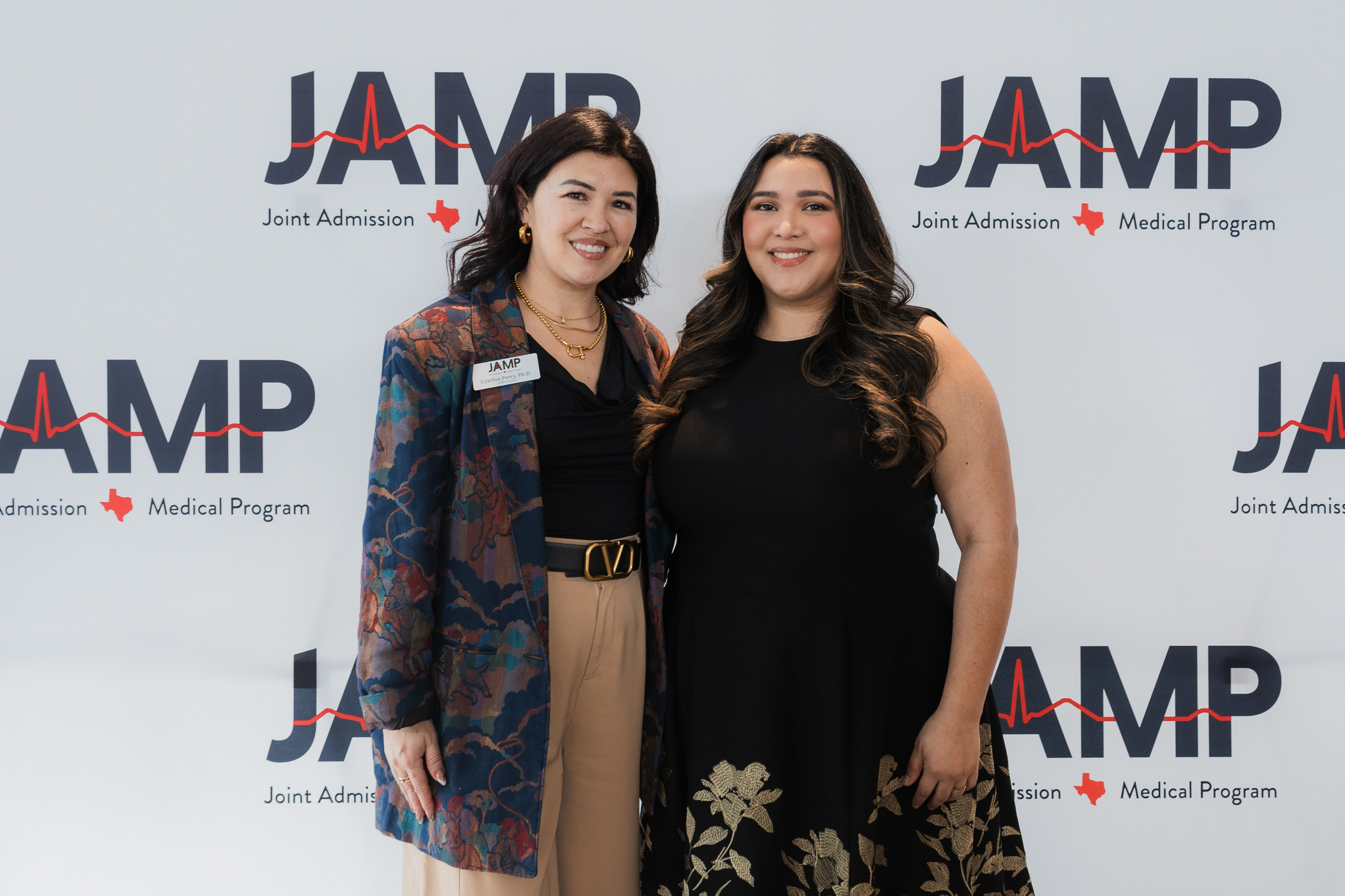 JAMP Council Chair Cynthia Perry alongside Dr. Andrea Hernandez