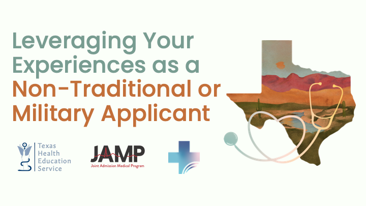 Leveraging Your Experiences as a Non-Traditional​ or Military Applicant
