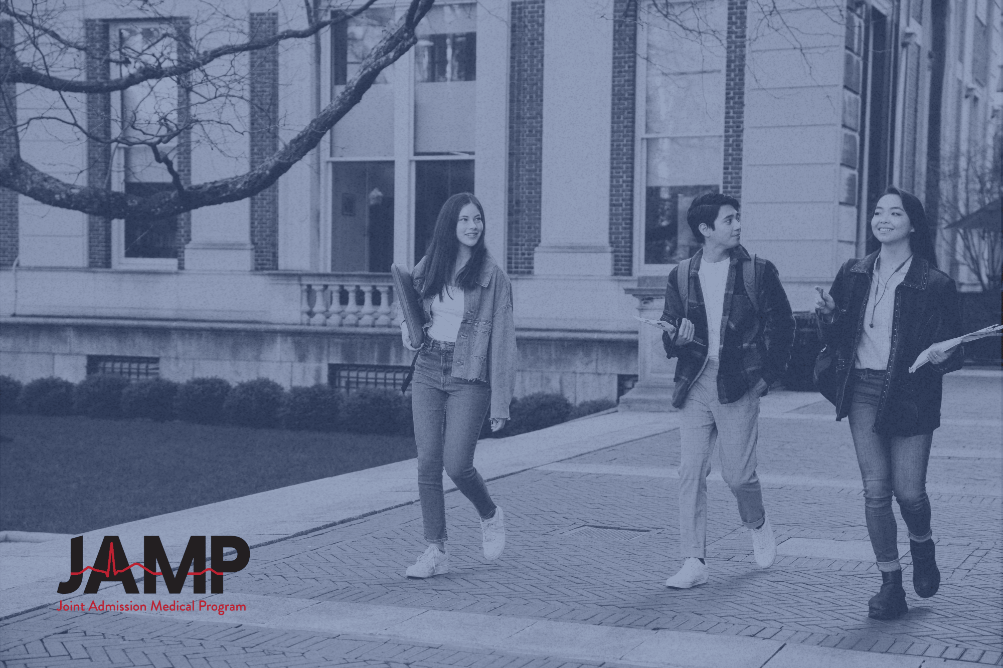 Group of students walking down a courtyard (photo credit: pexels-george-pak-7972324)