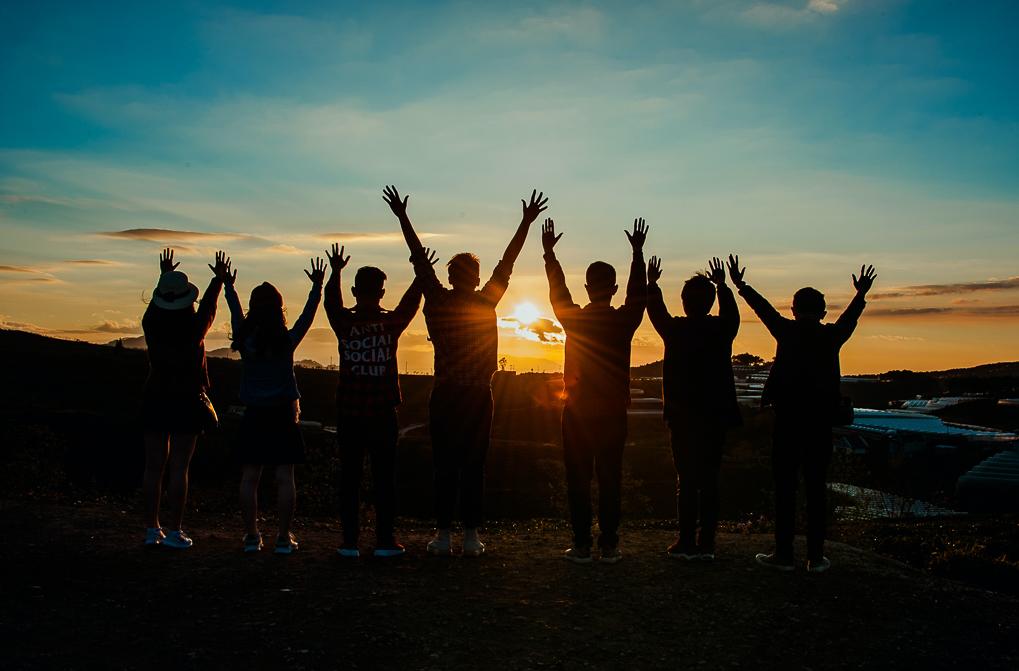 group silhouette